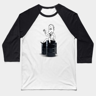 Putin's Oil Barrels Baseball T-Shirt